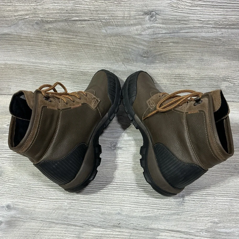 Merrell Men's Boots Canteen Brown J42043 Lace Up Outdoor Select Dry WP Size 12